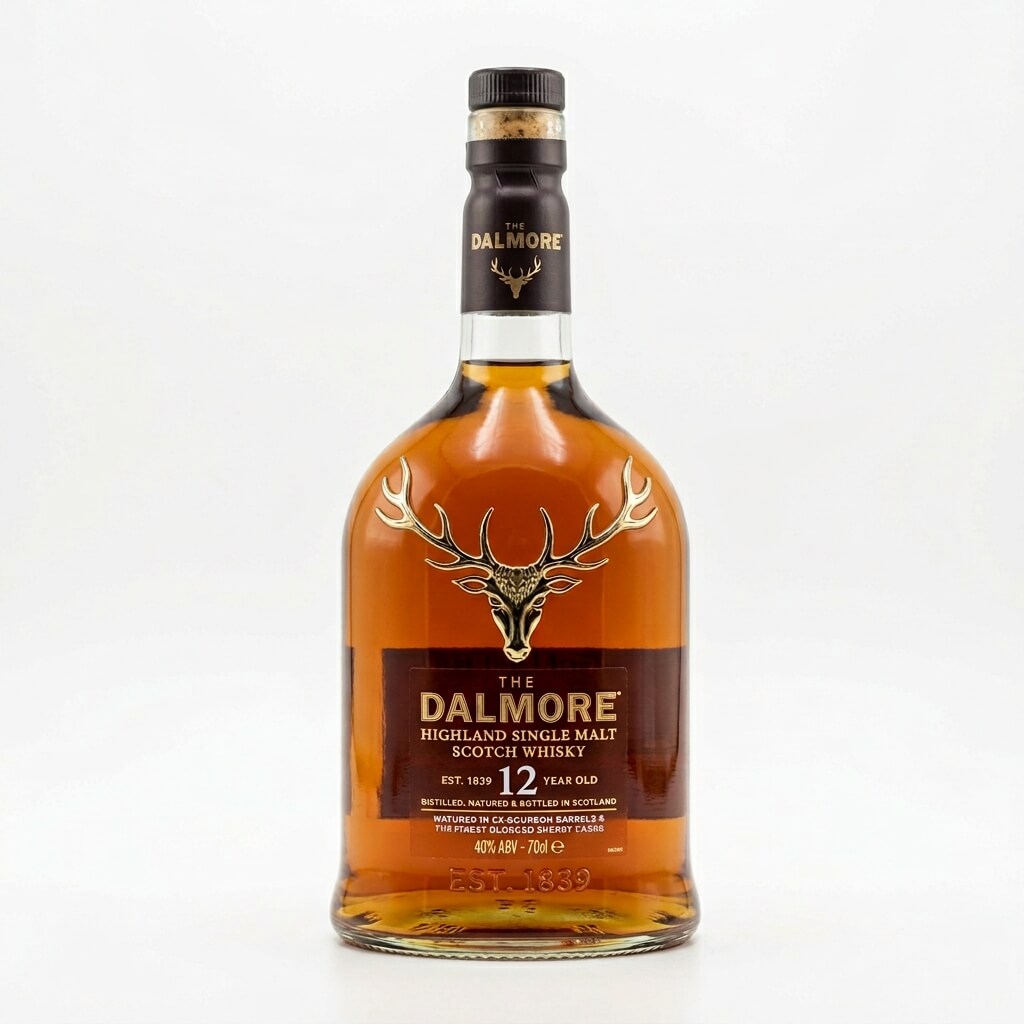 Dalmore 12 jaar Highland single malt whisky fles