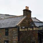 Highland Park whisky distilleerderij op Orkney, Schotland