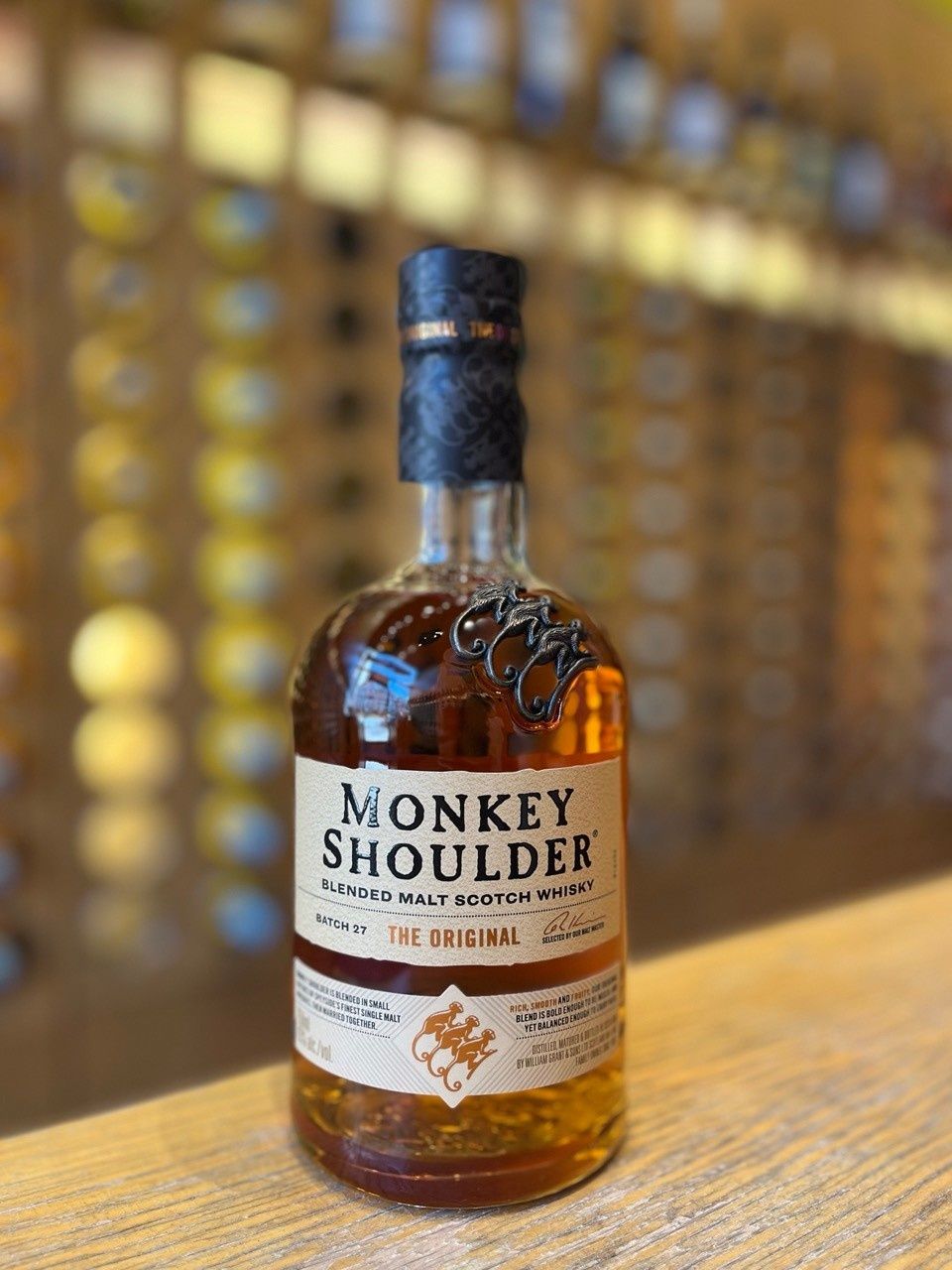 Monkey Shoulder Blended Malt whisky fles cadeau vaderdag