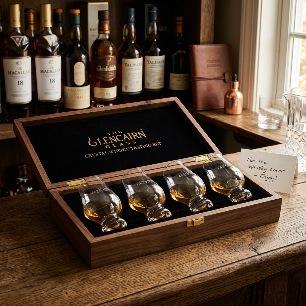 Whisky glazen Glencairn set cadeau vaderdag