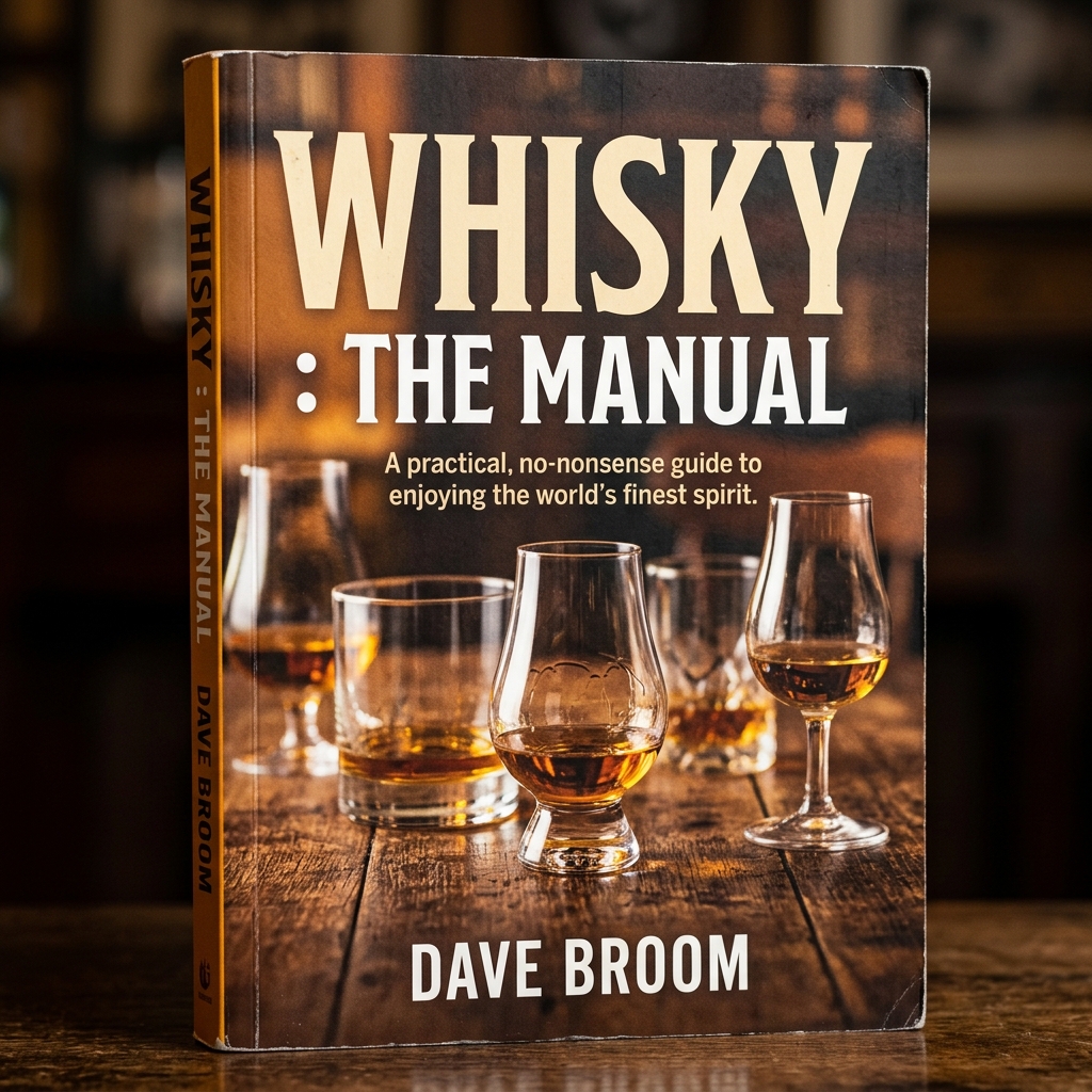 Whisky The Manual Dave Broom boek omslag cadeau vaderdag