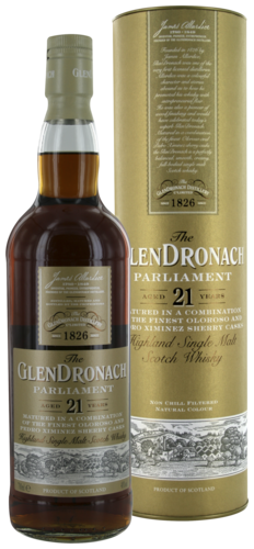 GlenDronach 21 Year Old Parliament fles