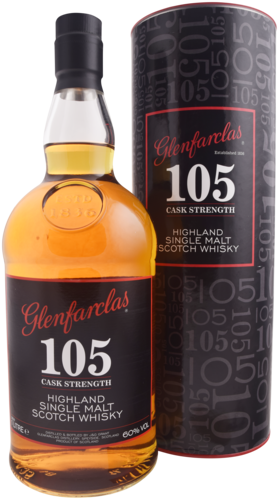 Glenfarclas 105 cask strength fles