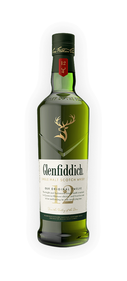Glenfiddich 12 Year Old fles