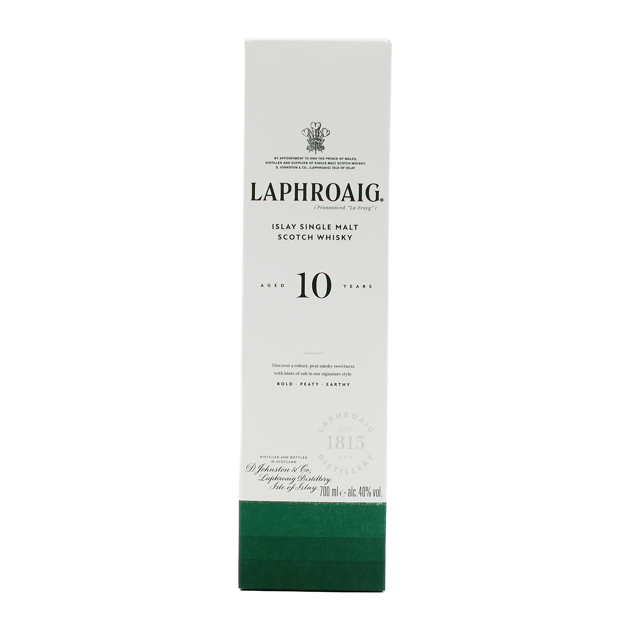 Laphroaig 10 Year Old fles