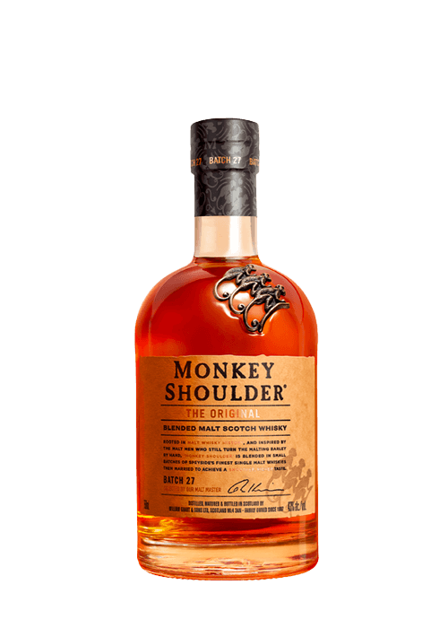 Monkey Shoulder blended malt fles