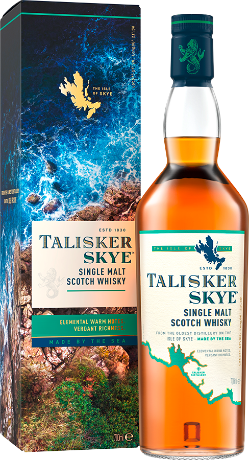 Talisker 10 Years single malt whisky fles