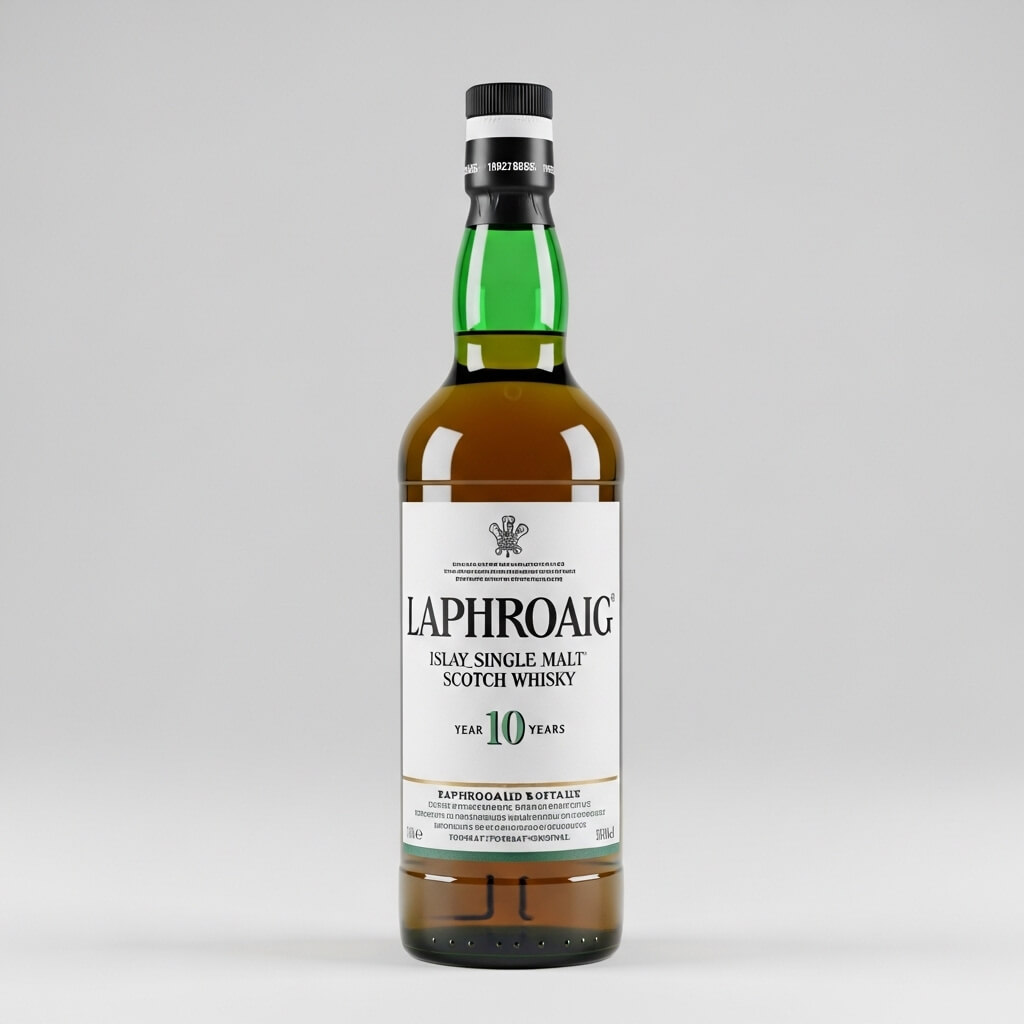 Laphroaig 10 Year Old fles