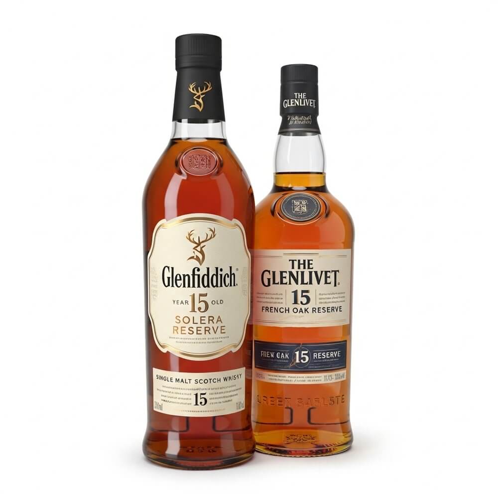 The Glenlivet 15 French Oak Reserve fles