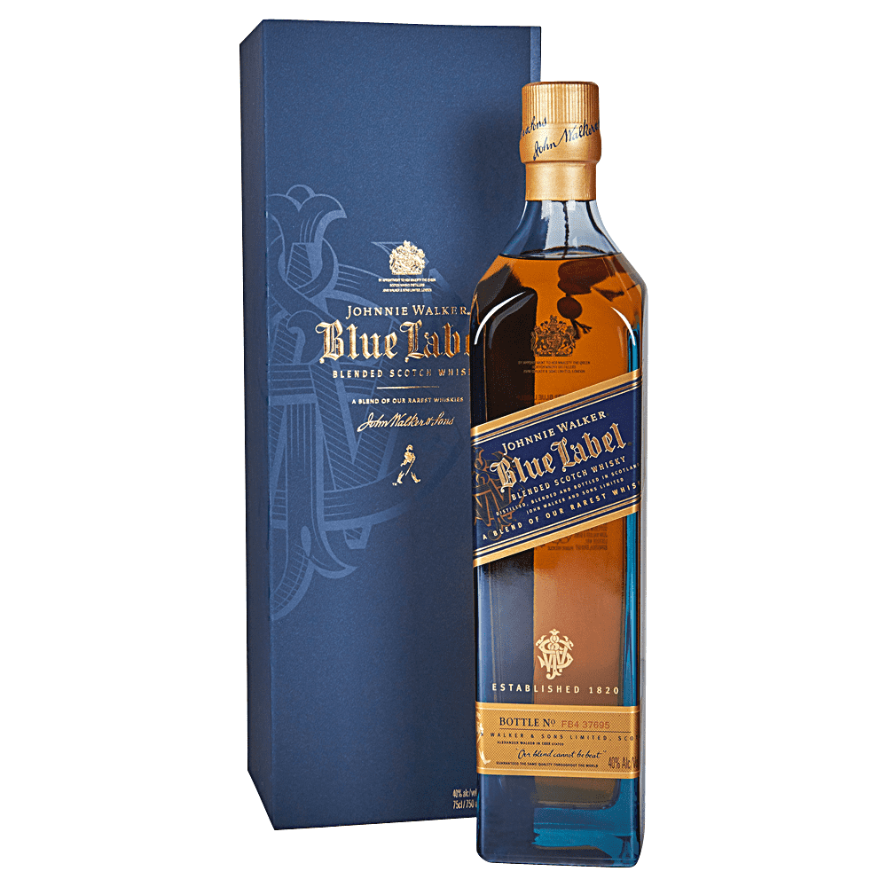 Johnnie Walker Blue Label fles