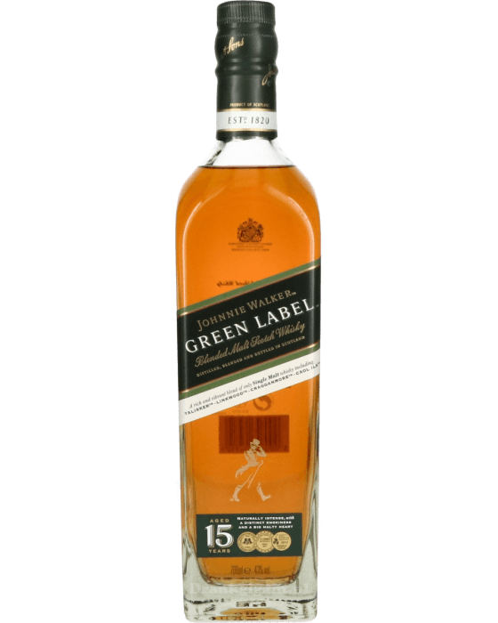 Johnnie Walker Green Label fles