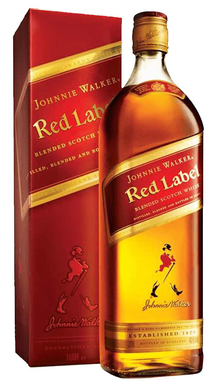Johnnie Walker Red Label fles