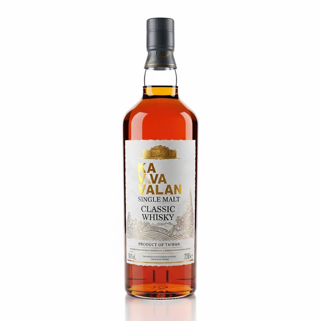 Kavalan Classic Single Malt fles