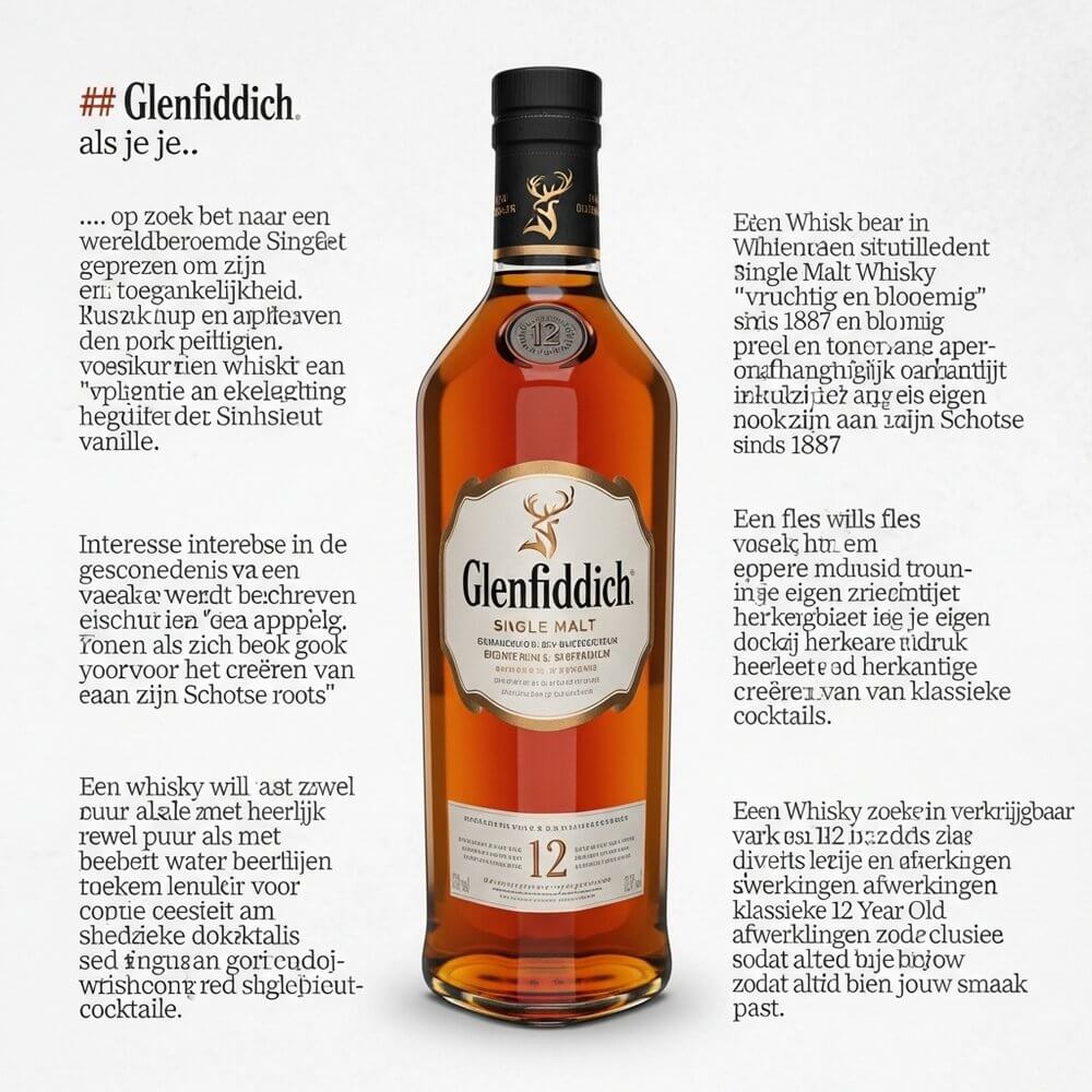 Glenfiddich 18 Small Batch Reserve fles