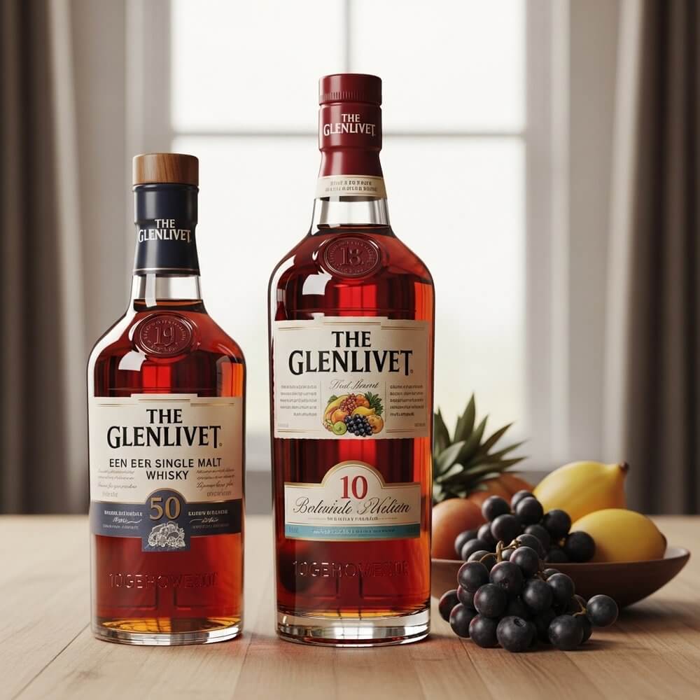 The Glenlivet 18 Year Old fles