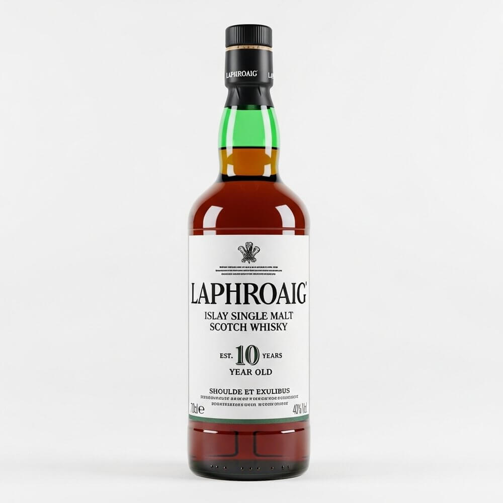 Laphroaig 10 Year Old fles