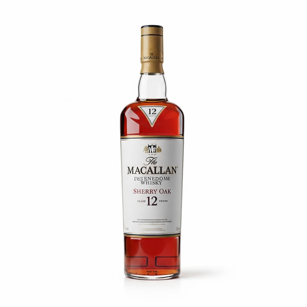 The Macallan Sherry Oak 12 Year Old fles