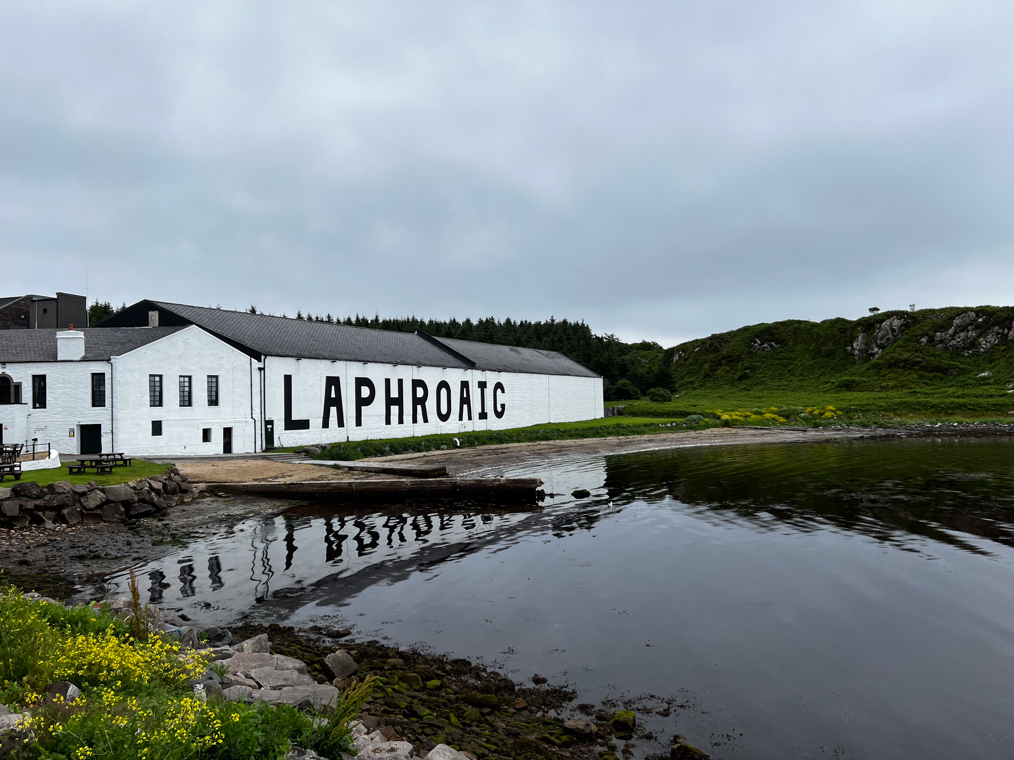 Laphroaig distilleerderij op Islay