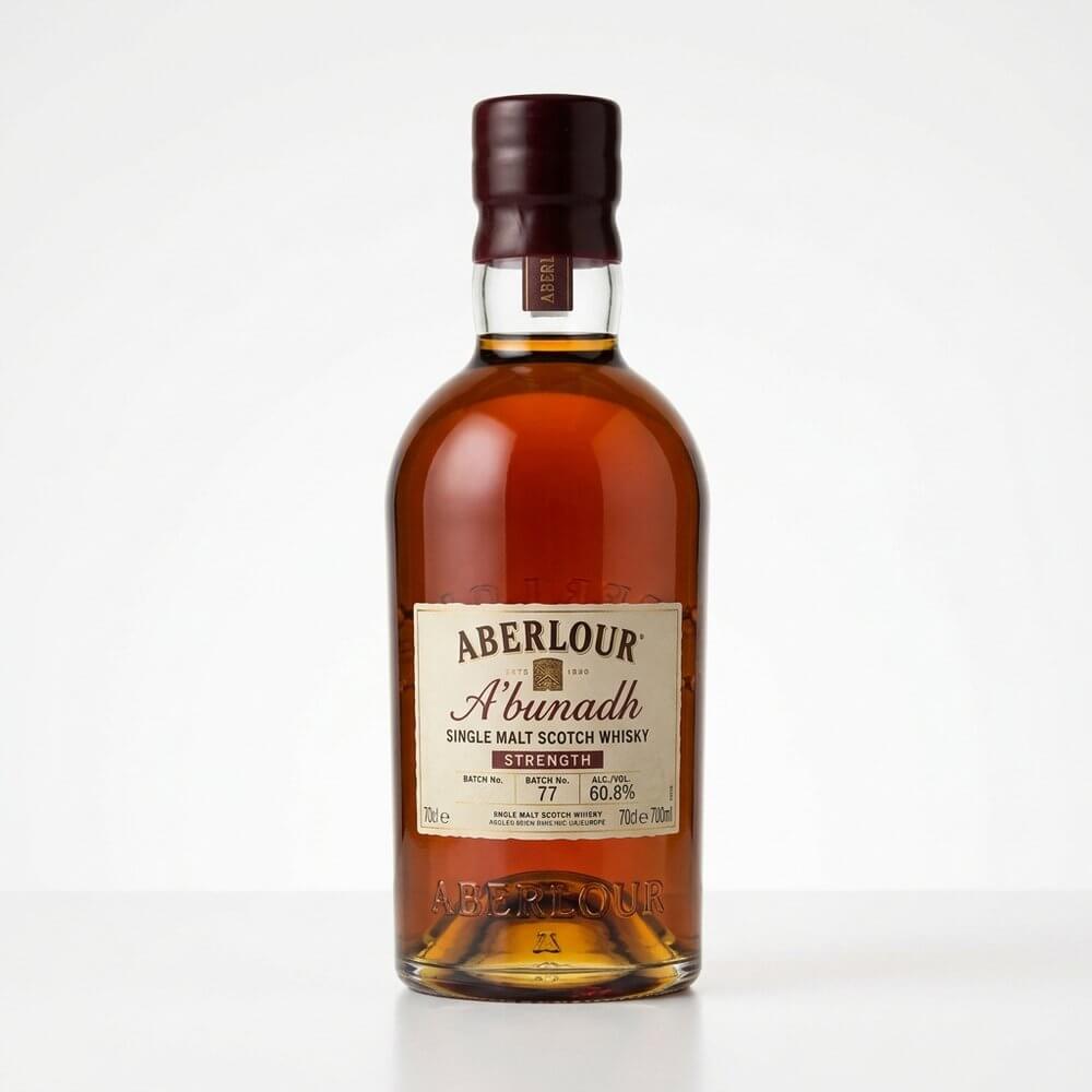 Aberlour A'bunadh cask strength whisky fles