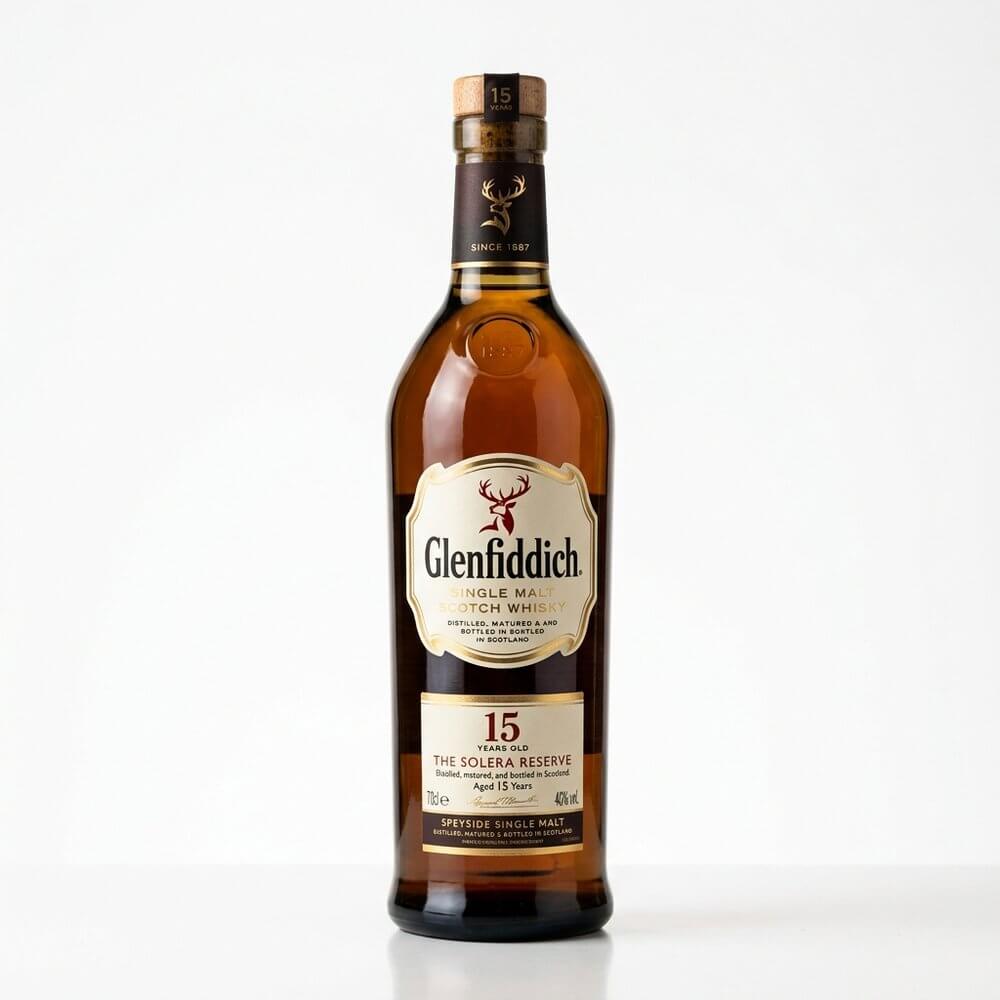 Glenfiddich 15 Years Solera fles