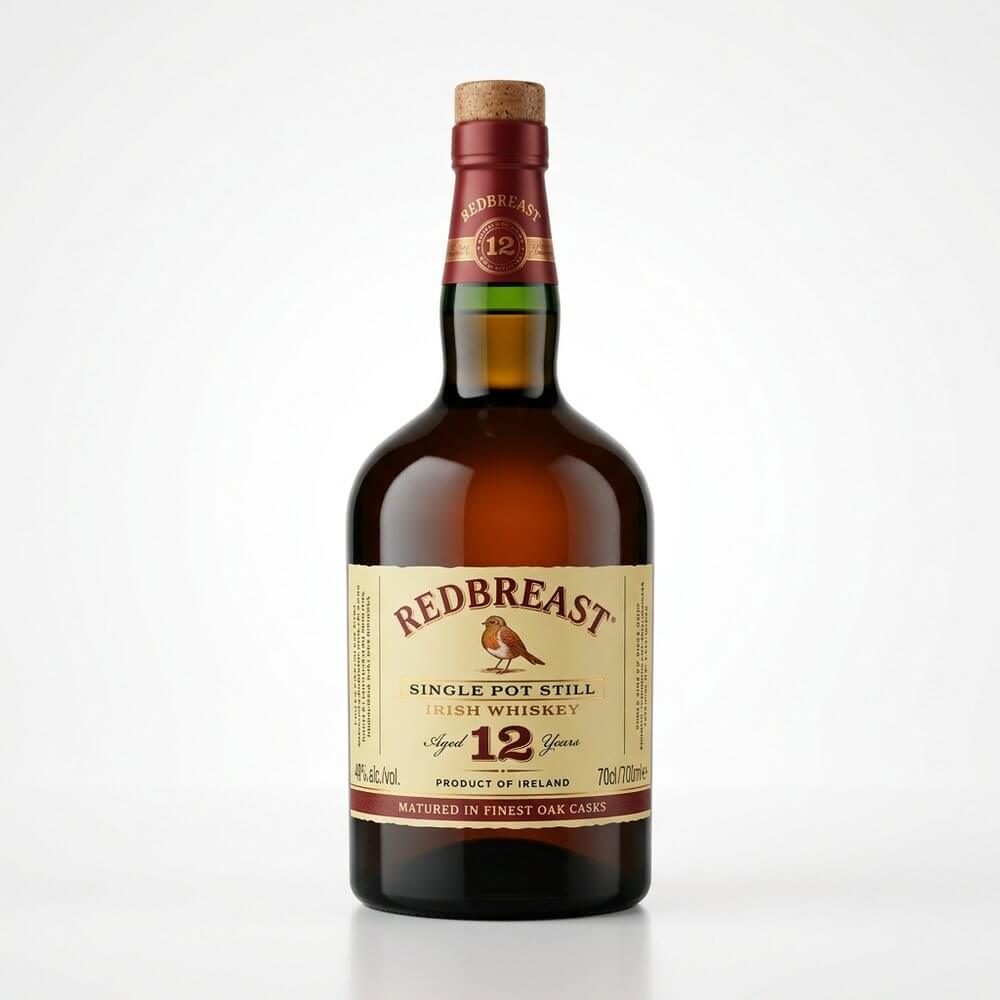 Redbreast 12 Years Irish whiskey fles