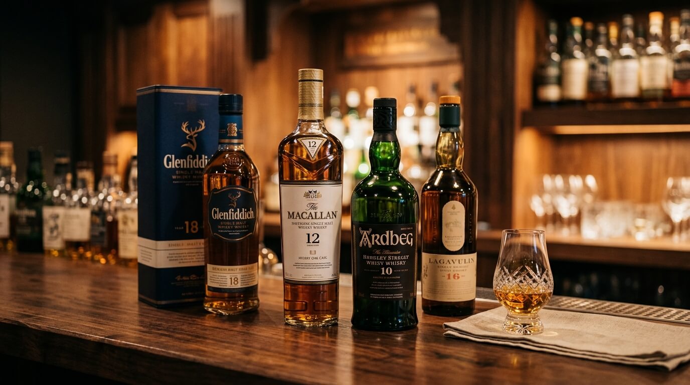 Selectie whisky flessen kopen bij Mitra slijterij