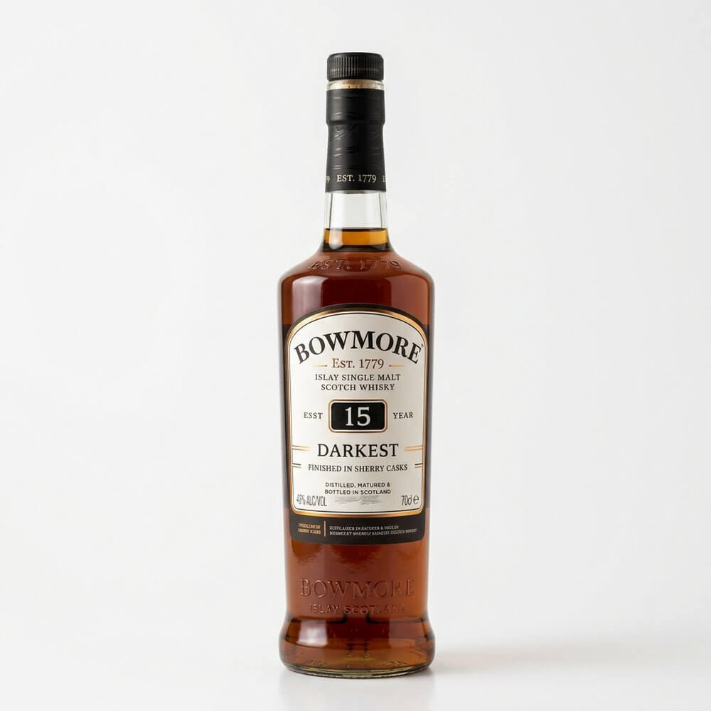 Bowmore 18 jaar whisky fles