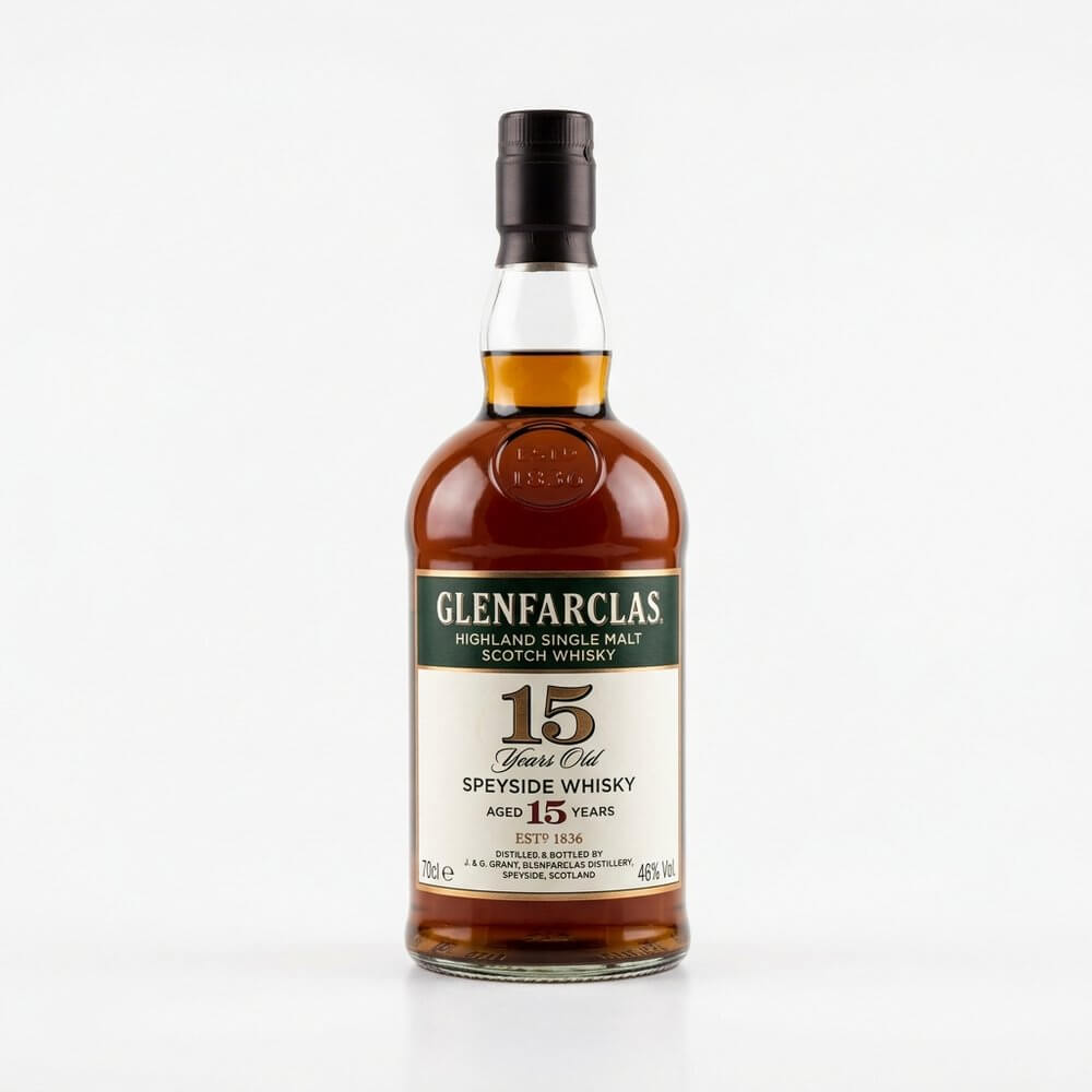 Glenfarclas 15 jaar sherry cask whisky fles
