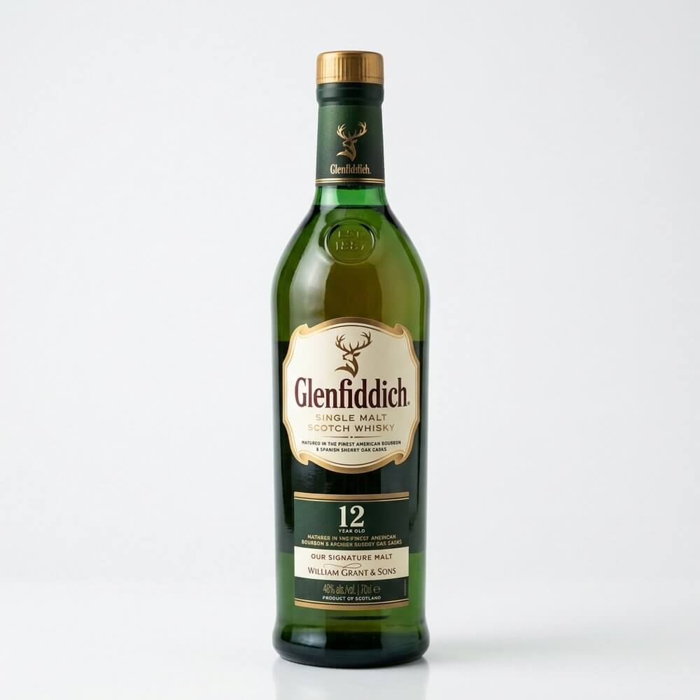 Glenfiddich 12 jaar fles