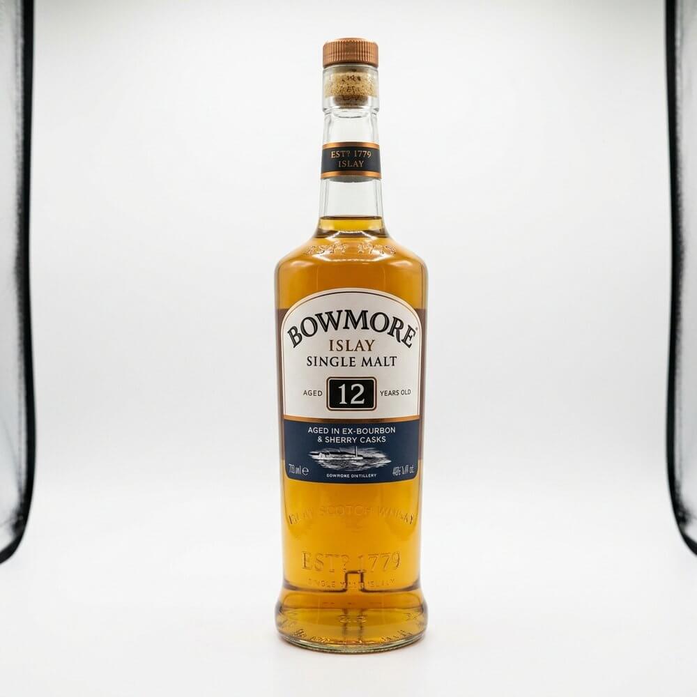 Bowmore 12 jaar whisky fles