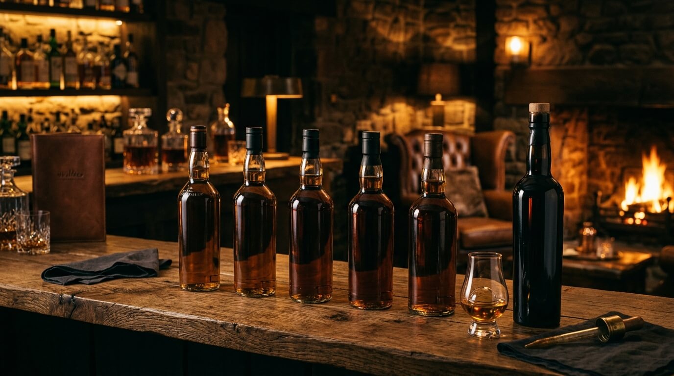 Living Souls whisky nieuwe releases flessen met Schots landschap