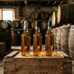 Schotse single malt whisky klaar voor export naar de Verenigde Staten