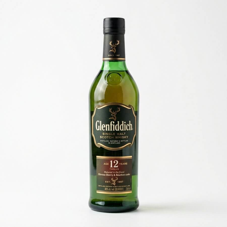 Glenfiddich 12 jaar fles