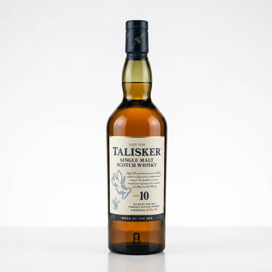 Gespecialiseerde whiskywinkel single malt fles