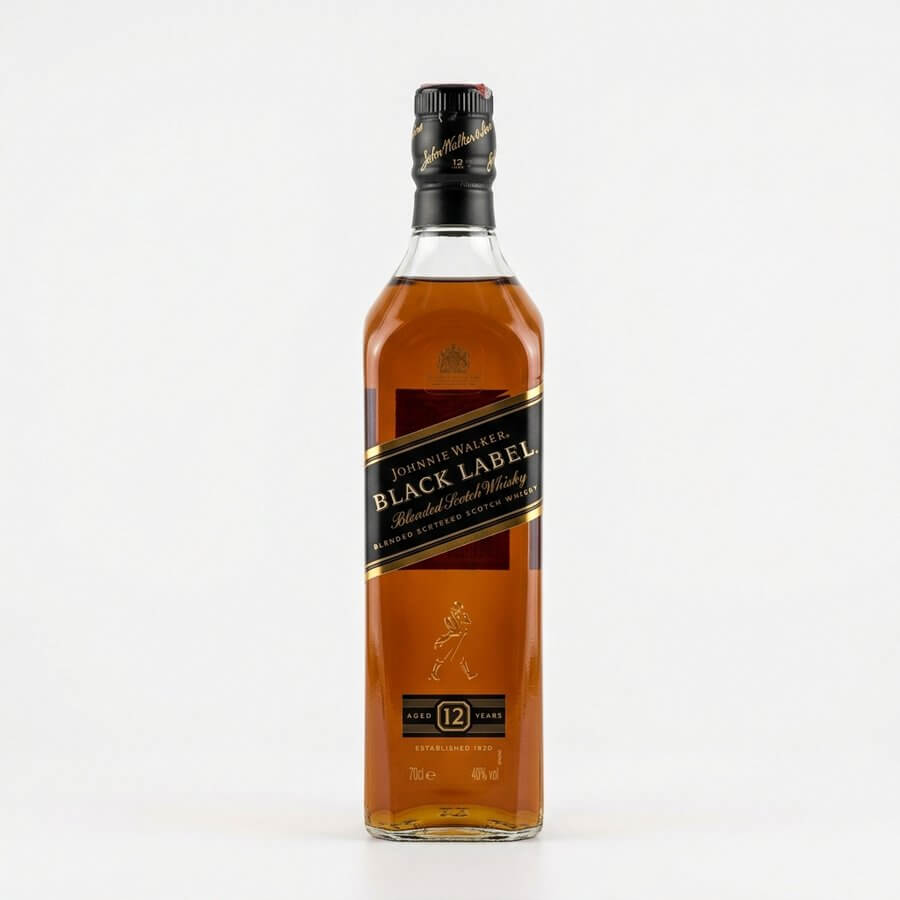 Johnnie Walker Black Label 12 jaar fles