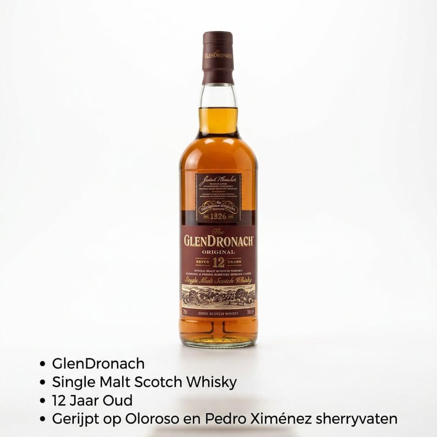 GlenDronach 12 jaar Original whisky fles